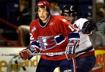 
Captain Chris Bruton will play in his final game as a Chief today.
 (FILE / The Spokesman-Review)