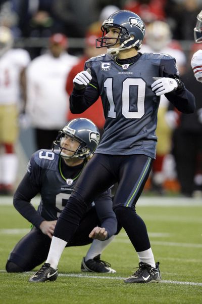 Olindo Mare has nailed 18 consecutive field-goal attempts for the Seahawks.  (Associated Press)