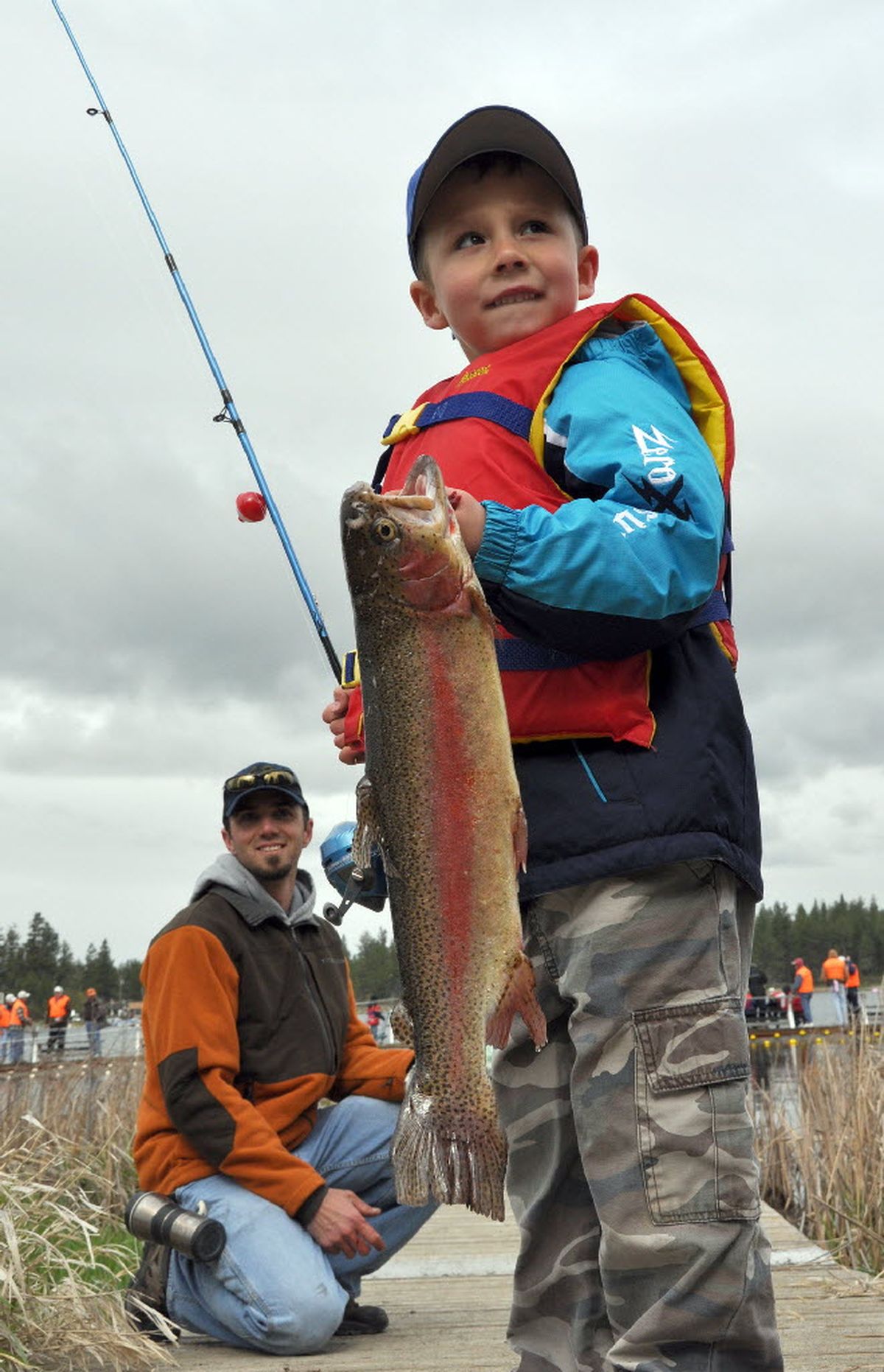 Emphasize fun while fishing with kids
