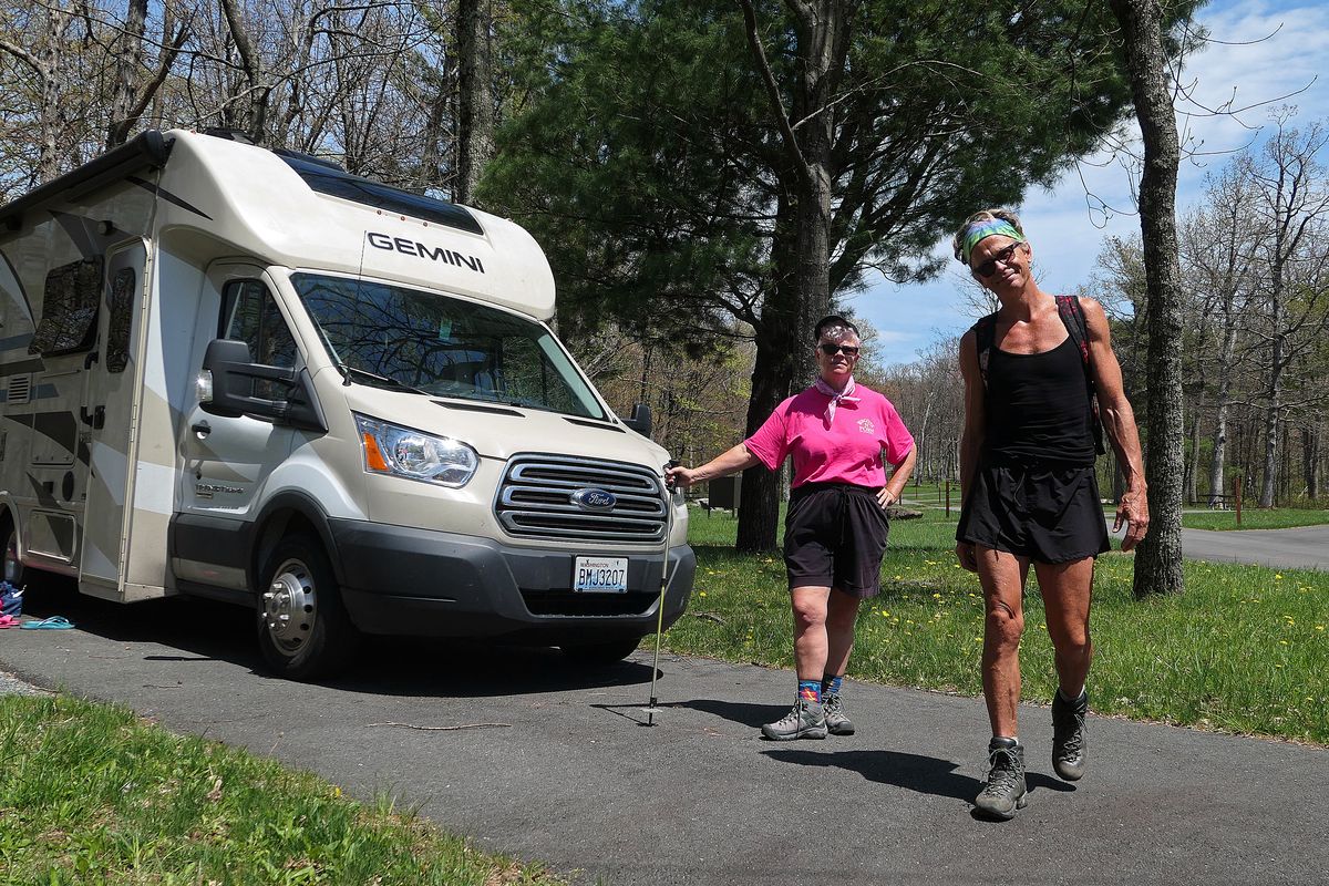 Our first year of travel at Shenandoah National Park in Virginia. (John Nelson)