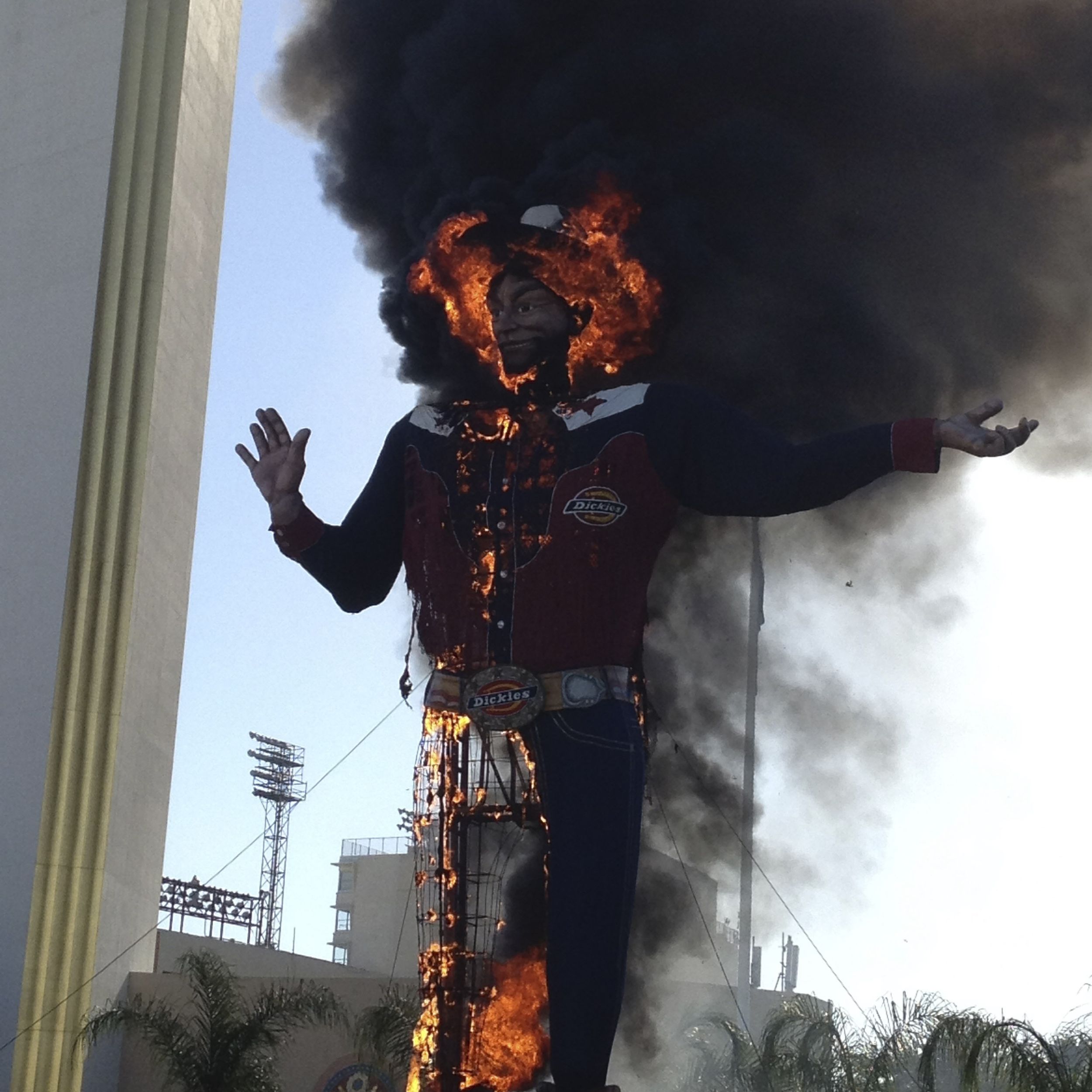Fair Icon Big Tex Destroyed By Fire The Spokesman Review