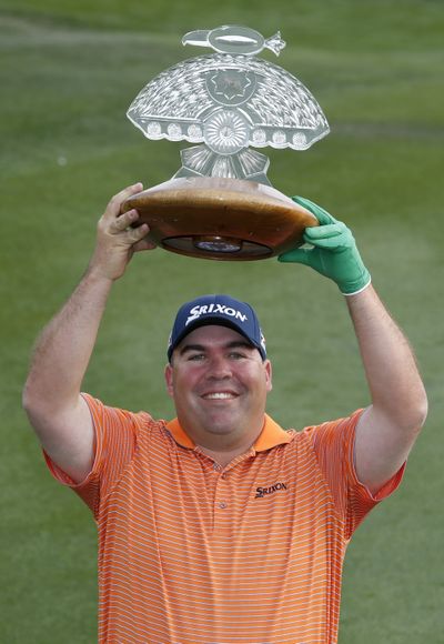 Kevin Stadler, pictured, and Craig Stadler will be the first father and son to play in the same Masters. (Associated Press)