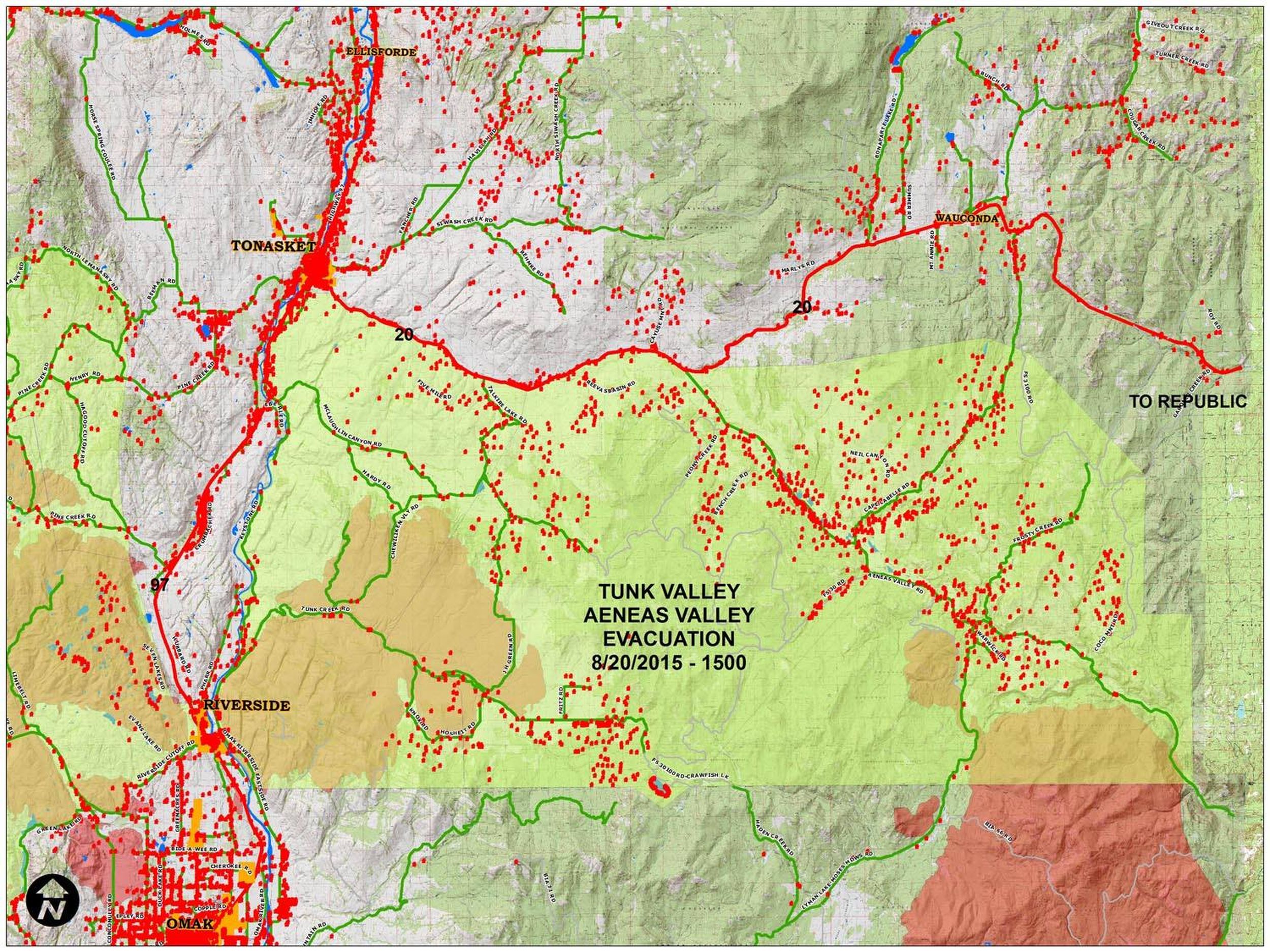 Tonasket residents warned to 'evacuate immediately' The SpokesmanReview