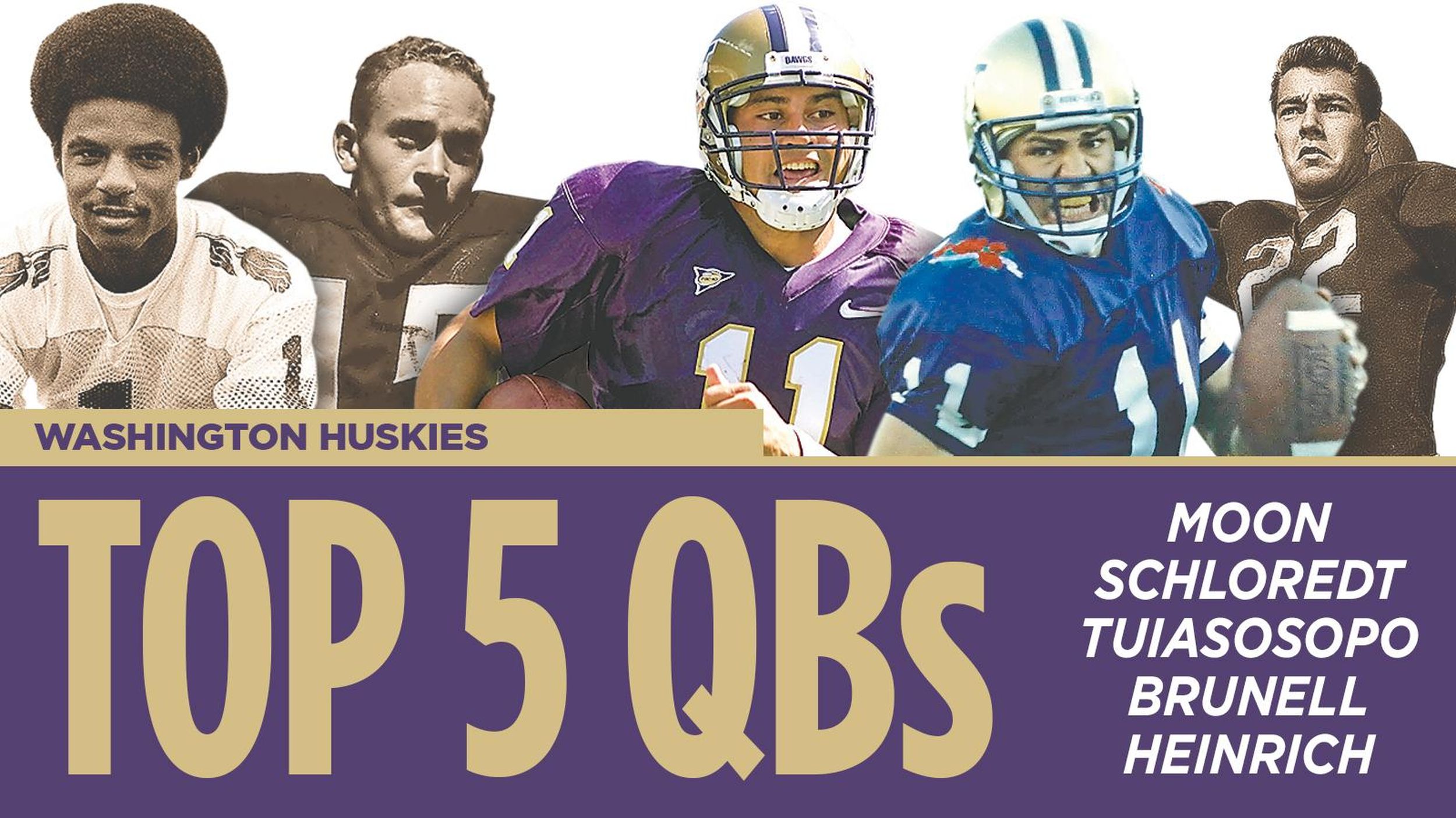 2017 football: Five best Washington QBs of all-time