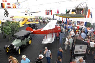 
Visitors file through the Bird Aviation Museum and Invention Center in Sagle, Idaho, July 7, 2007, at the museum's grand opening. 
 (File photos / The Spokesman-Review)