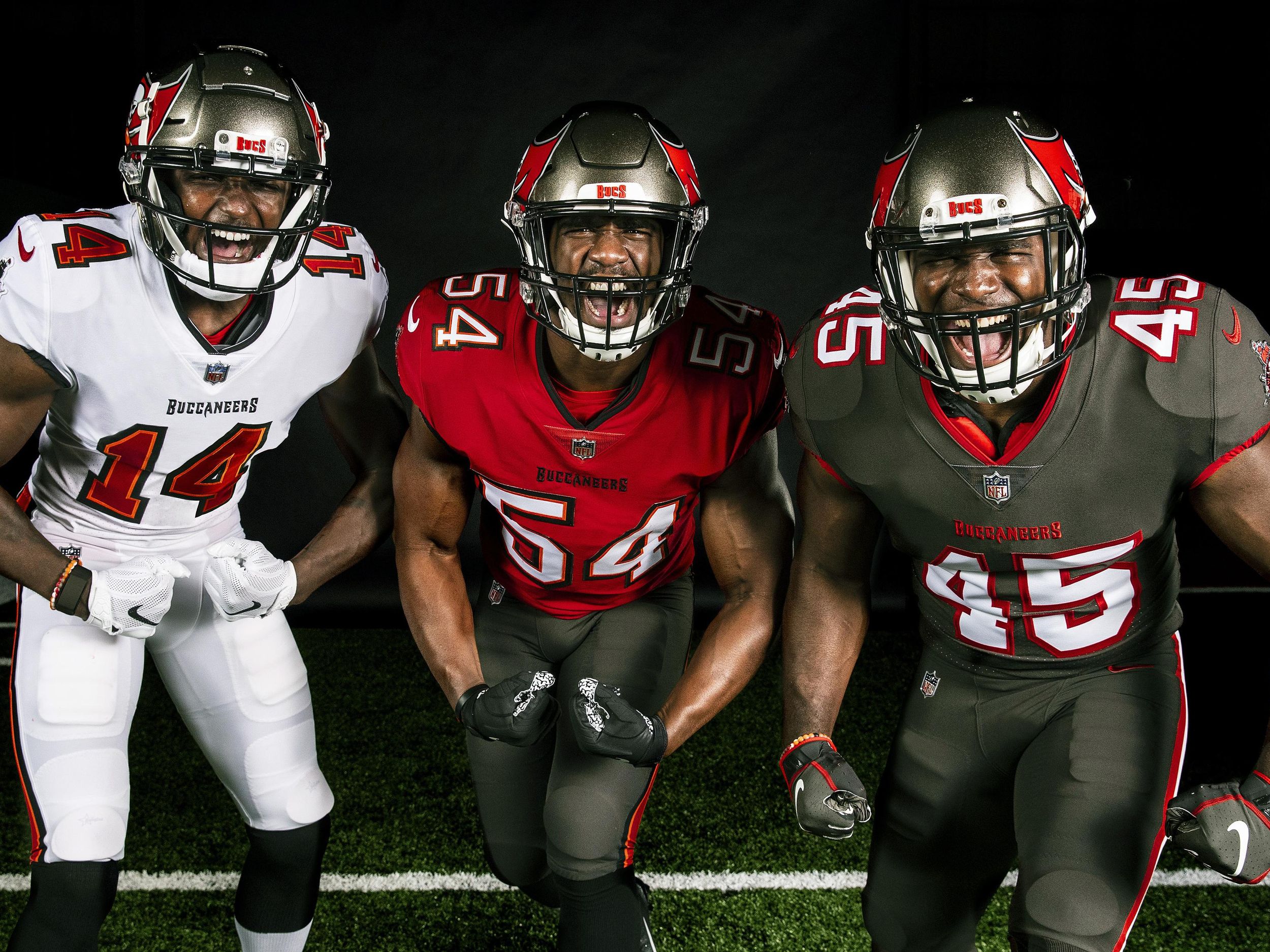 Buccaneers unveil new, yet familiar look for next season