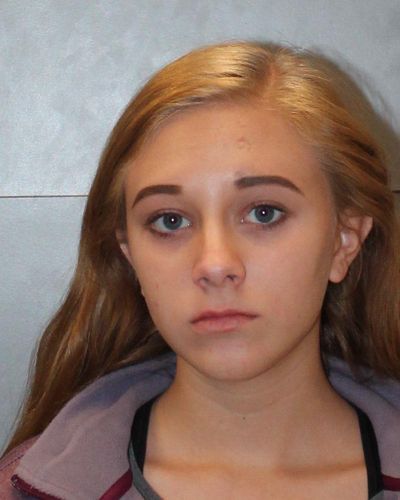 This booking photo provided by Richland County, S.C. Public Information Office shows Morgan Roof. Roof, 18, was arrested Wednesday, March 14, 2018 at A.C. Flora High School after a school administrator contacted the school resource officer, and charged with two counts of carrying a weapon on school grounds and one count of simple possession of marijuana. (Associated Press)