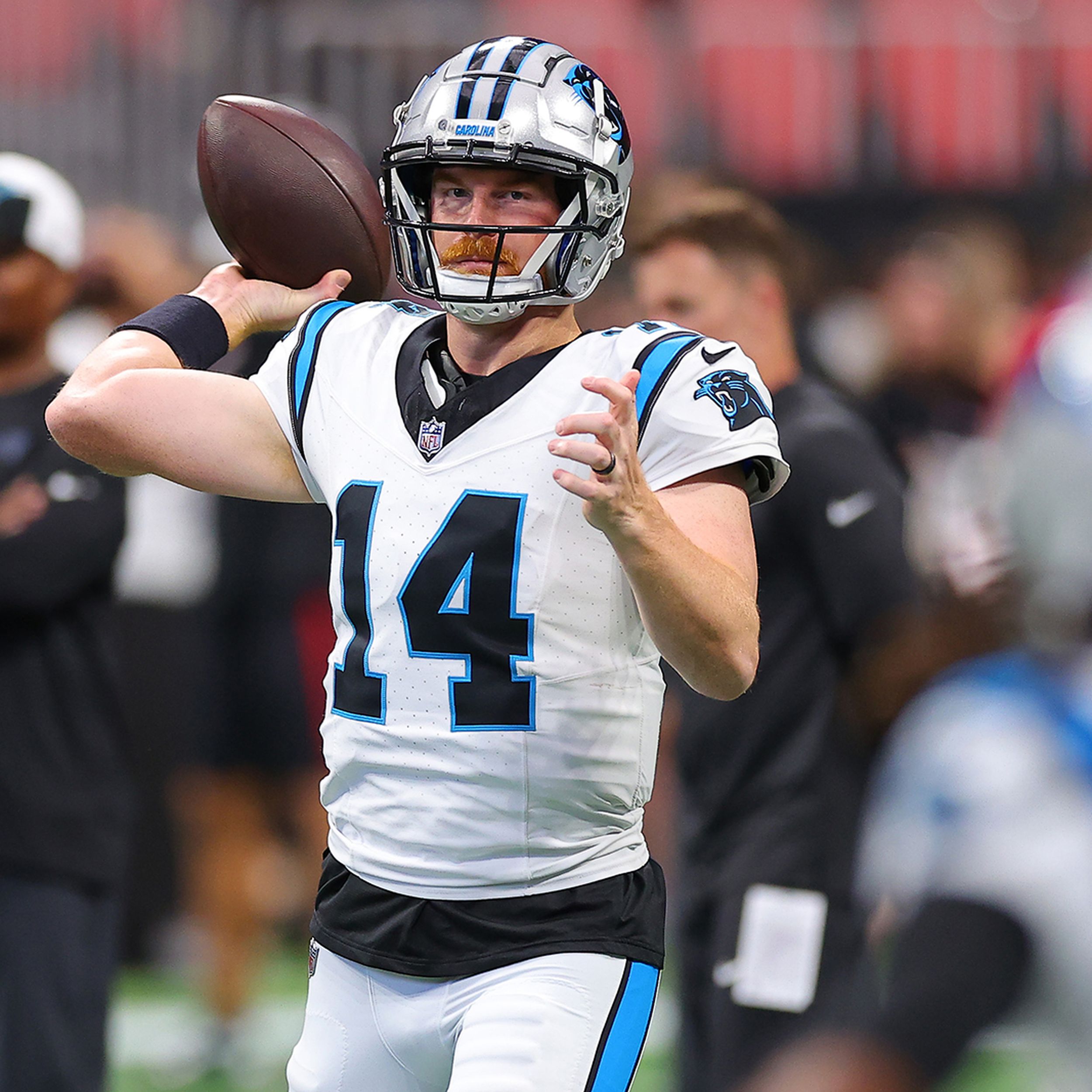 Panthers' Young not expected to play vs. Seahawks, Dalton in line to start