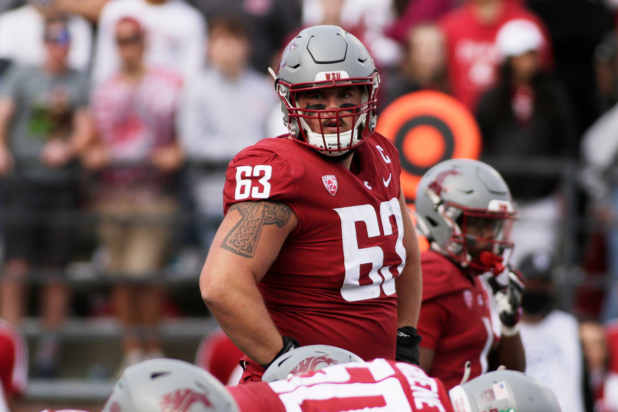 Former Washington State tackle Liam Ryan signs UDFA deal with Seattle ...