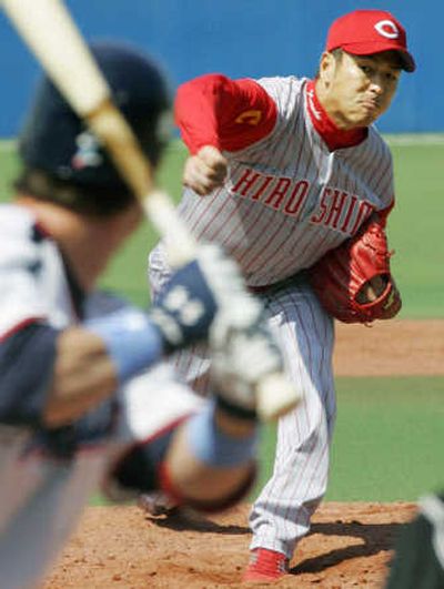 
Associated Press Seattle is said to have offered Hiroki Kuroda $40-45 million for four years.
 (Associated Press / The Spokesman-Review)