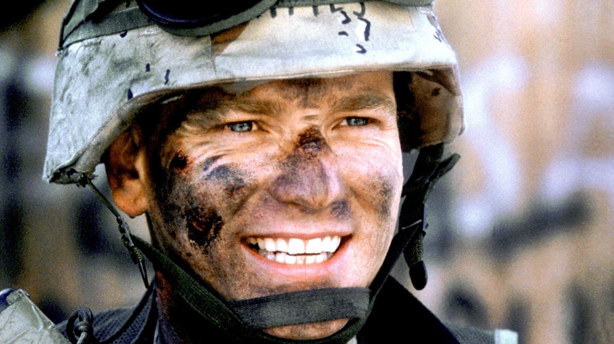 Ranger Spec. Grimes (Ewan McGregor) in the 2001 film “Black Hawk Down.”  (Columbia Pictures)