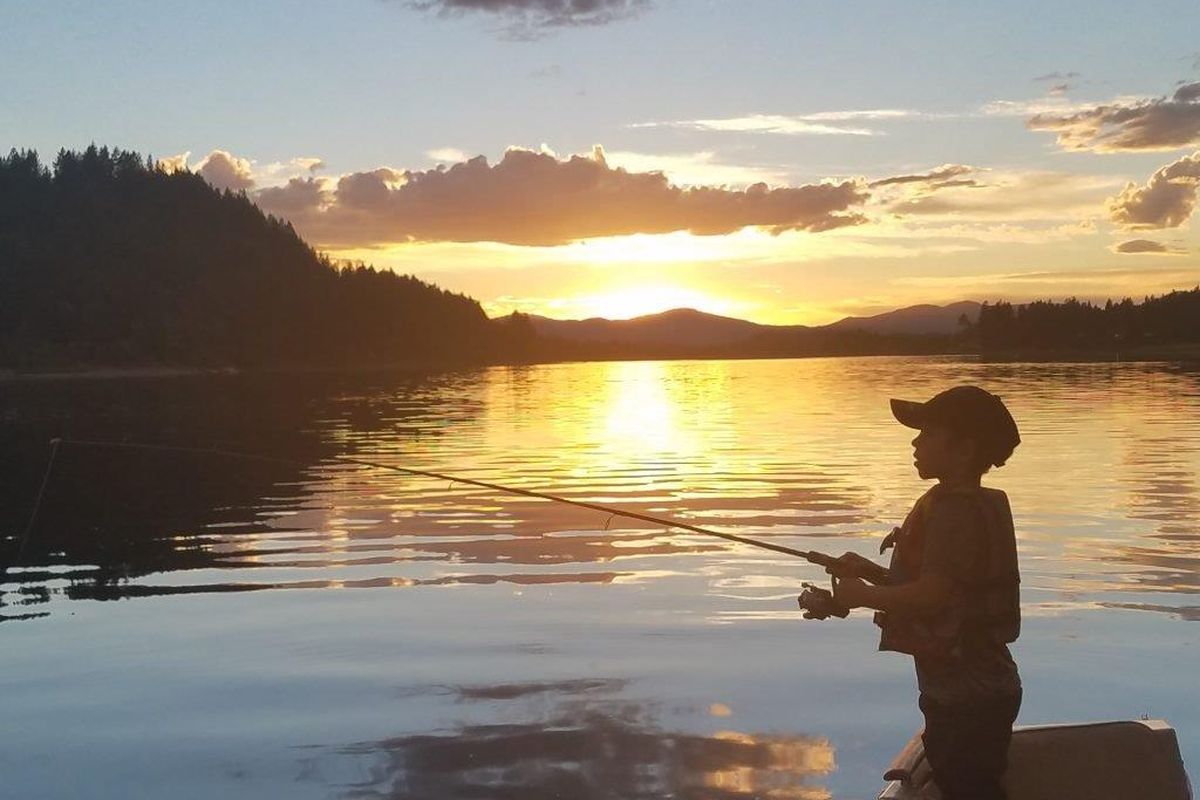 "True Passion for Fishing" by Jessica Honl of Washougal, Wash., won the “best of show” prize in the 2016 "Pretty in Pend Oreille" photo contest.  (Jessica Honl)