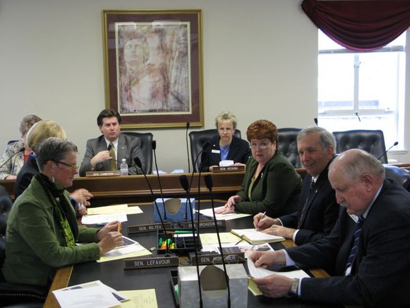 The Senate Finance Committee meets Wednesday morning to consider deferred compensation legislation for top university employees. (Betsy Russell / The Spokesman-Review)