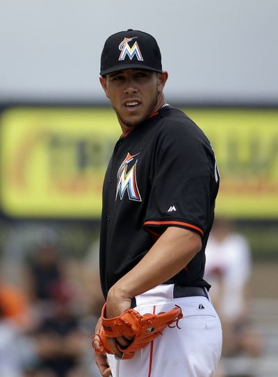 Pitcher Jose Fernandez became the ace of the Marlins as a rookie last season. (Associated Press)