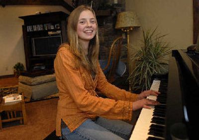 
Kelly Condon is a budding actress who says she loves everthing about entertaining. 
 (Photo by Jesse Tinsley / The Spokesman-Review)