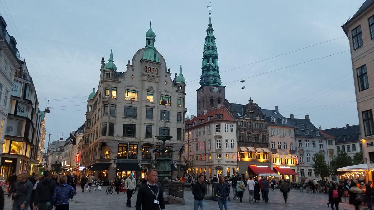 A pedestrian-only street in Copenhagen. (Courtesy Marlene Feist, City of Spokane)