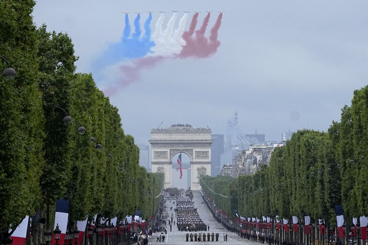 France celebrates Bastille Day amid virus fears, tensions | The ...