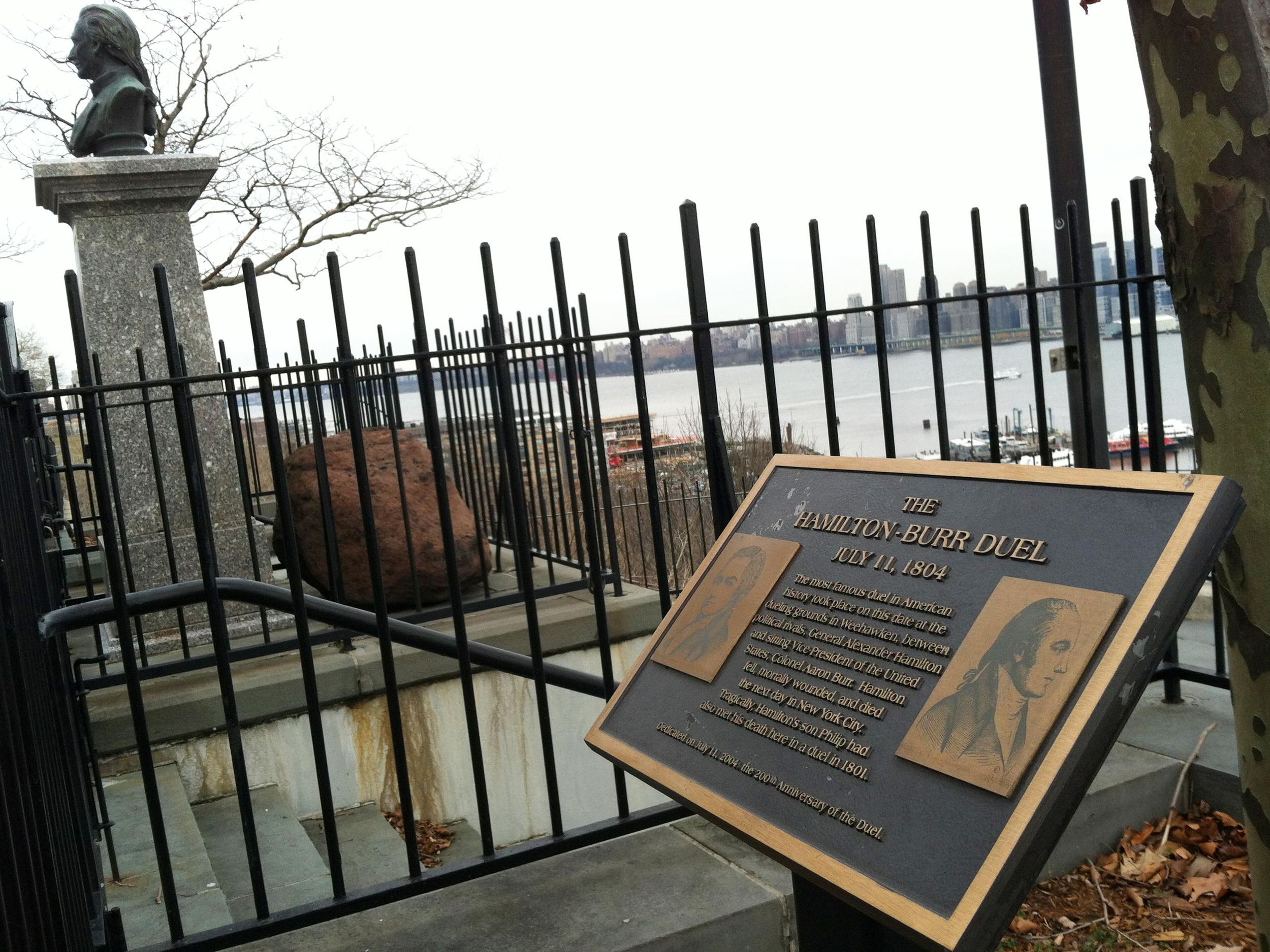 Alexander hamilton shop historical sites