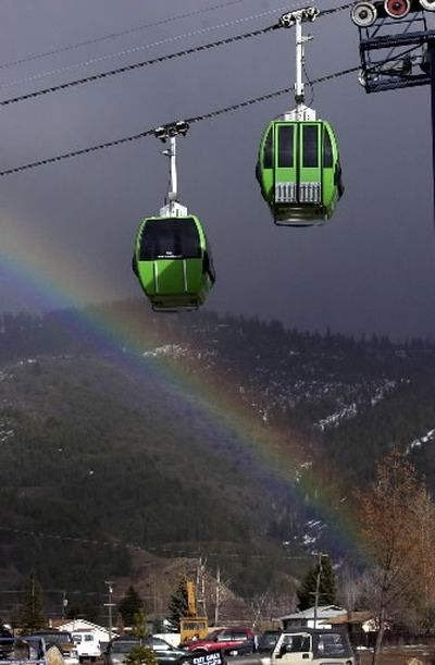FILE PHOTO: Here's a 2004 archive photo of a Silver Mountain gondola car. (Jesse Tinsley)