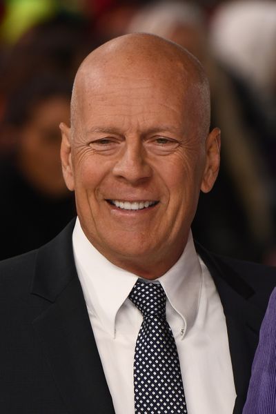 Bruce Willis attends the U.K. premiere of 