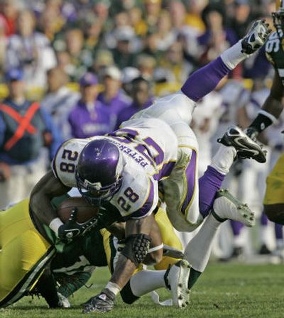 This Day in History: Former Minnesota running back Adrian Peterson's  career-high 296-yard game in 2007