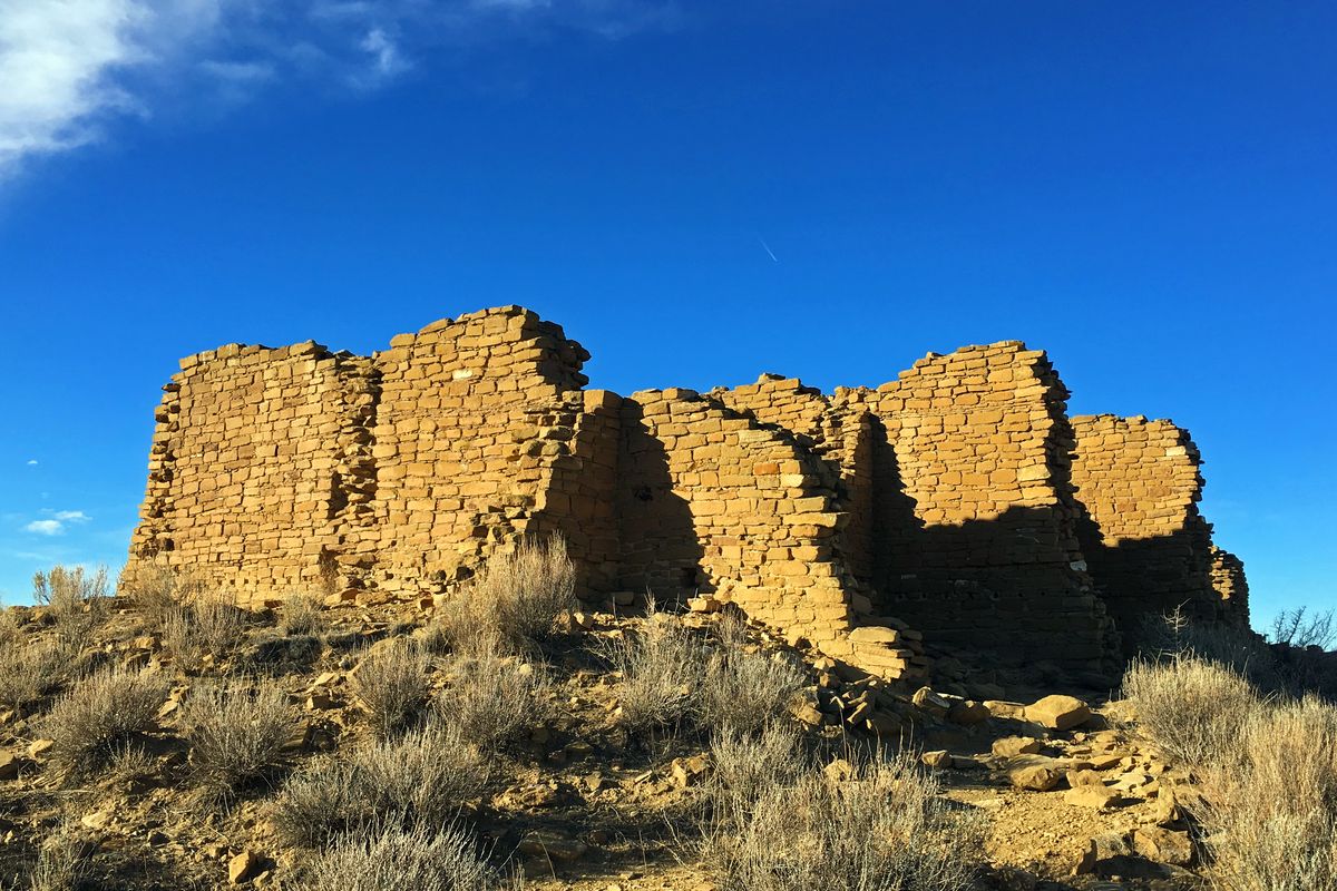 The Alto Pueblo stands on a plateau above Chaco Canyon in New Mexico. Photo by John Nelson (John Nelson)