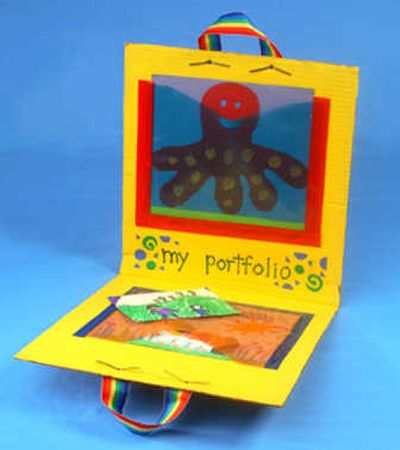 
Make art portfolios for keepsake paintings, drawings, stories and poems.
 (King Features Syndicate / The Spokesman-Review)
