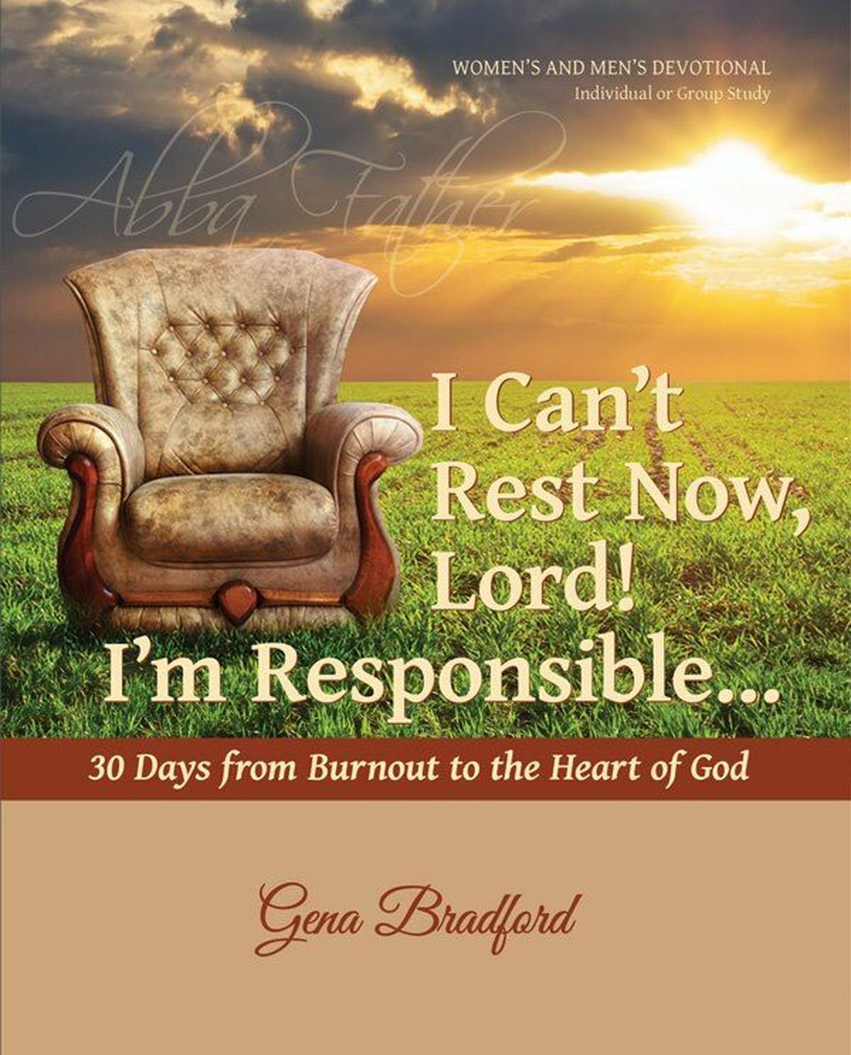 “I Can’t Rest Now, Lord! I’m Responsible” by Gena Bradford  (Courtesy)