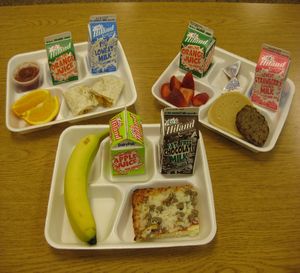 More kids are eating school-provided breakfast.