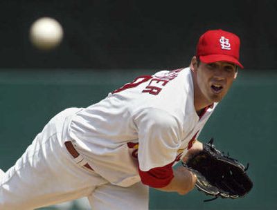 
St. Louis made Chris Carpenter a pitch he couldn't refuse – a new five-year contract for about $65 million.  
 (Associated Press / The Spokesman-Review)