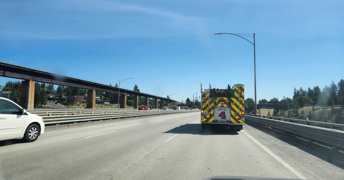 Westbound I-90 commute stalled Thursday morning in Spokane as crews intervened to help man in crisis