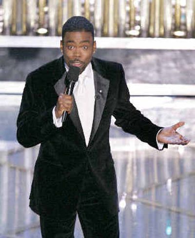 
Chris Rock hosted this year's Academy Awards. While overall ratings dropped, he was a hit with the 18-to-34 crowd.
 (Associated Press / The Spokesman-Review)