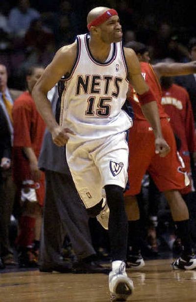 
Vince Carter hits for 27.
 (Associated Press / The Spokesman-Review)