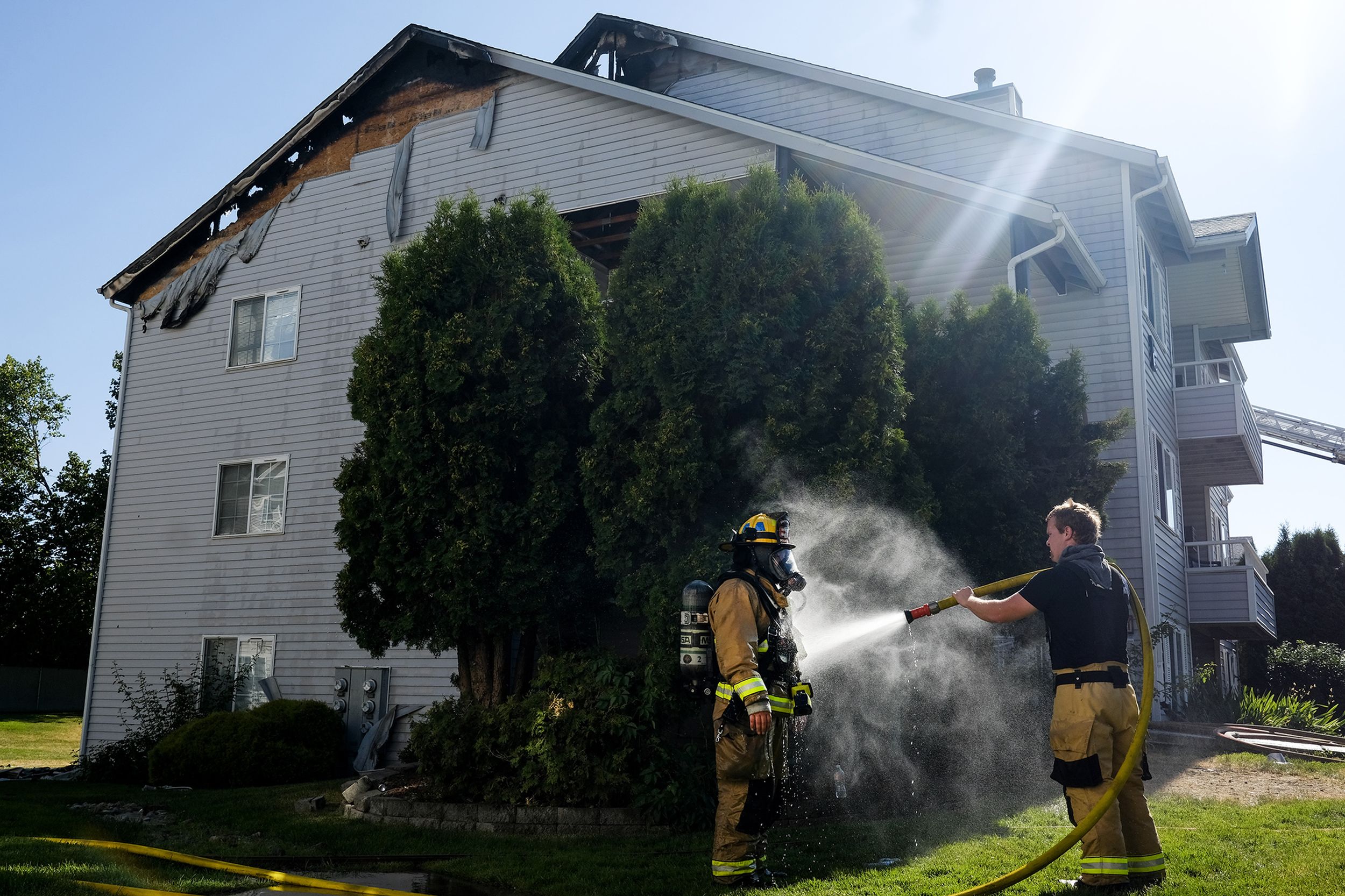 Two Firefighters Taken To Hospital, But Crews Able To Save Two Pets In ...