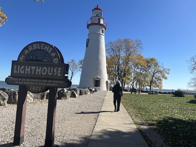 Ohio's Marblehead Lighthouse has been warning Lake Erie sailors since the early 19th century. (Dan Webster)