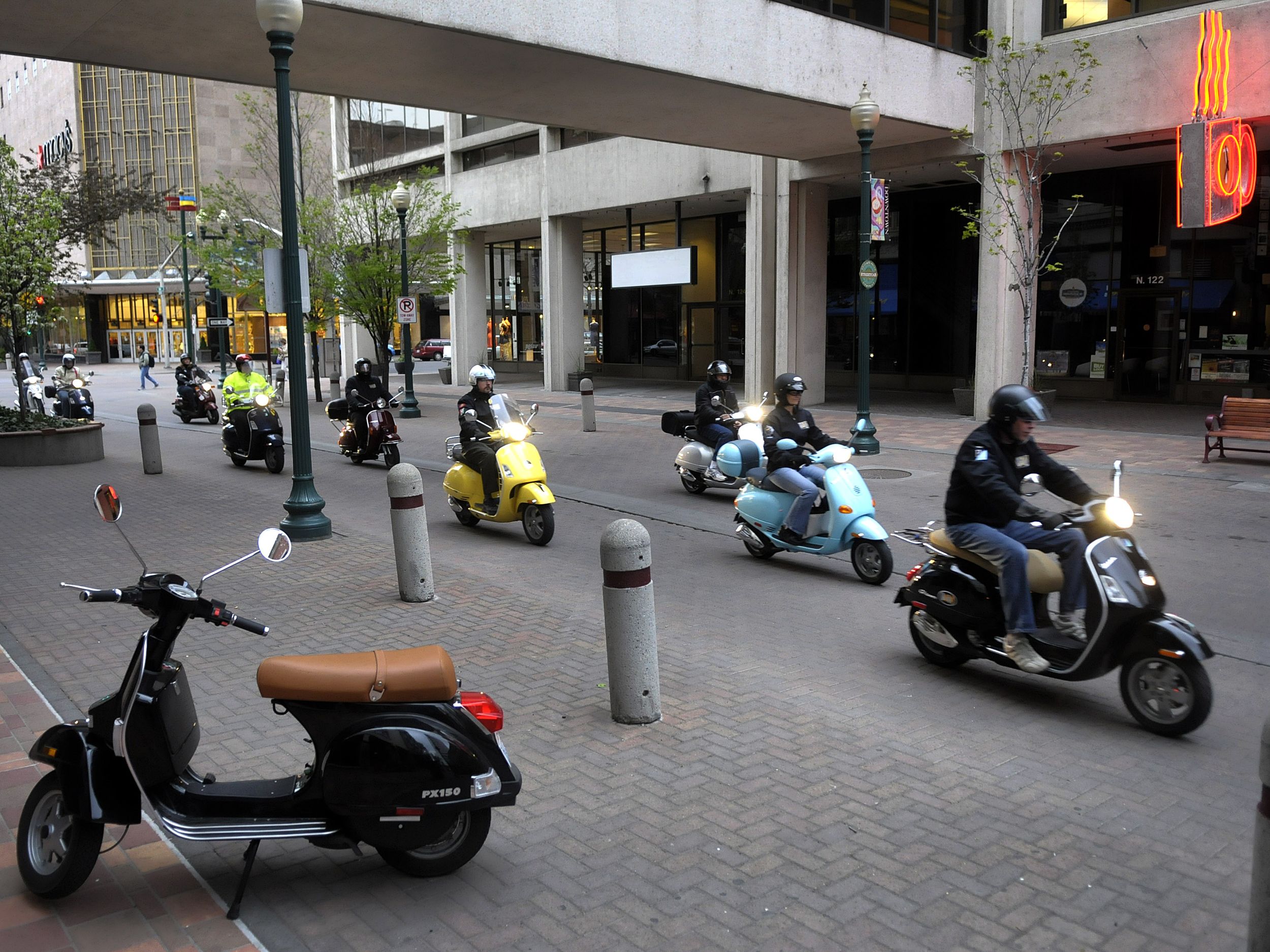 Spokane-based scooter club hits the The Spokesman-Review