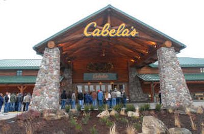 
Cabela's new store near Stateline, Idaho, was an instant hit. The region also drew other major retail stores.
 (The Spokesman-Review)