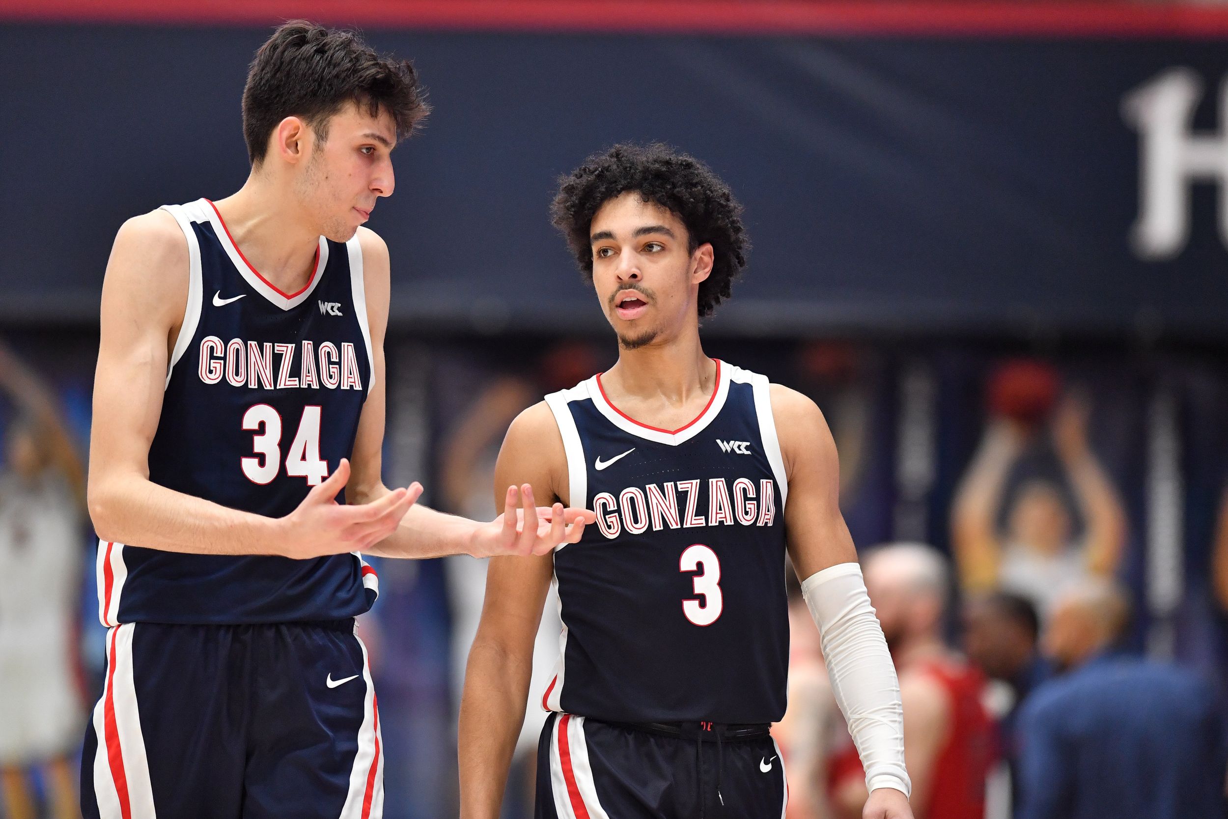 Gonzaga's Chet Holmgren is the tall, thin, silent type on NBA draft