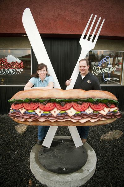 Chelle and Vince Caruso recently opened Caruso’s Sandwich Co. in Spokane Valley at 2314 N. Argonne Road. (Colin Mulvany)