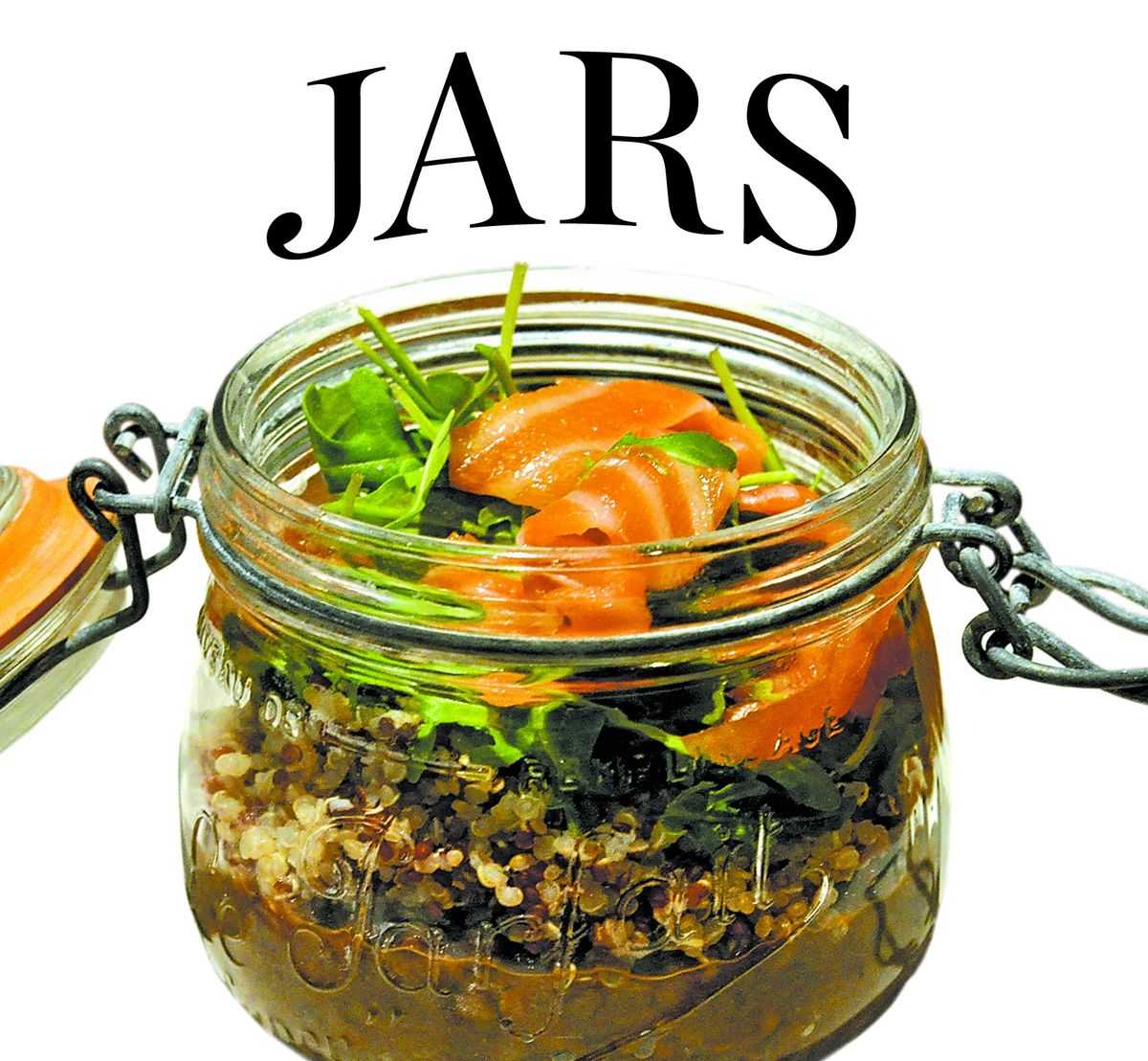 Pictured above: Jars, great for saving and using again and again for storing things, prove their versatility with dishes like this lentil salad with smoked salmon.  McClatchy-Tribune photo
