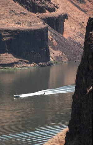 Boating, swimming and fishing are popular activities in the Palouse River canyon out of Lyons Ferry Park.  (The Spokesman-Review)