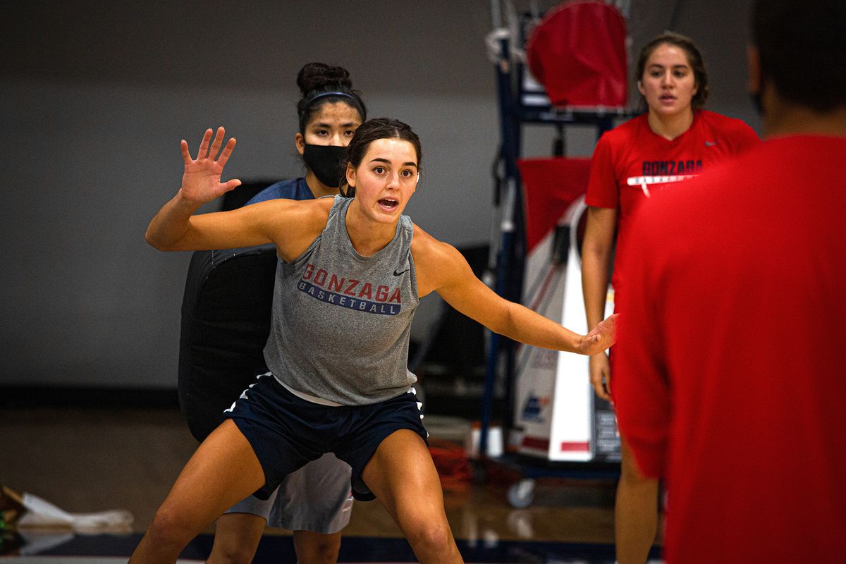 Gonzaga’s Jenn Wirth during a workout in September.  (Courtesy of Gonzaga athletics)