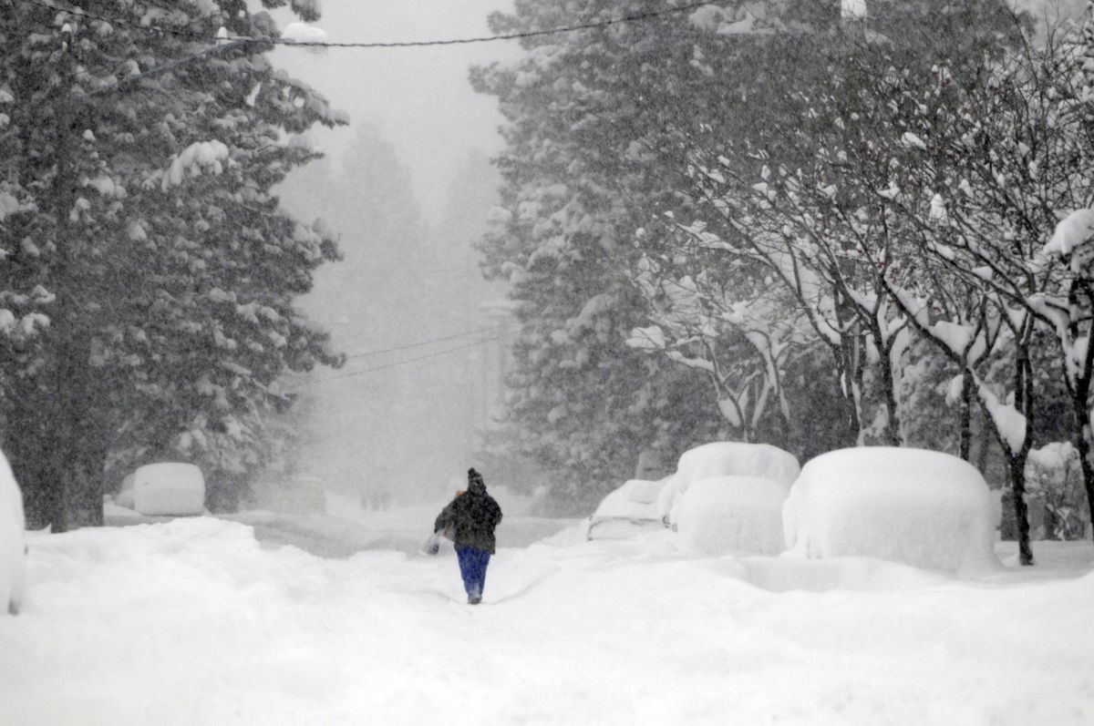 Snowstorm Dec. 17, 2008 The SpokesmanReview