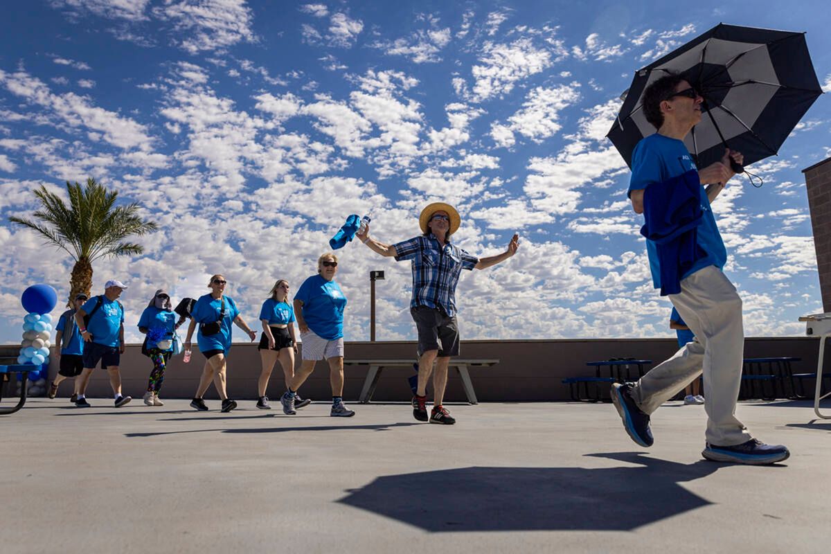 People participate in the Anti-Defamation League’s Walk Against Hate on Sept. 29 at Las Vegas Ballpark in Downtown Summerlin. (Chase Stevens/Las Vegas Review-Journal/TNS)