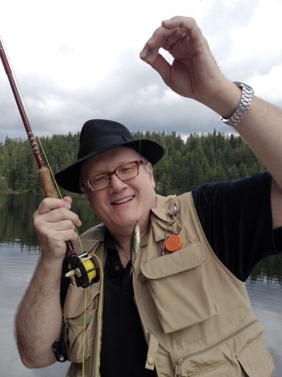 Doug Clark goes fishing.