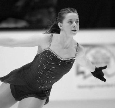 
Emily Hughes said she is looking forward to relating to the crowd at the Arena.
 (Dan Pelle / The Spokesman-Review)