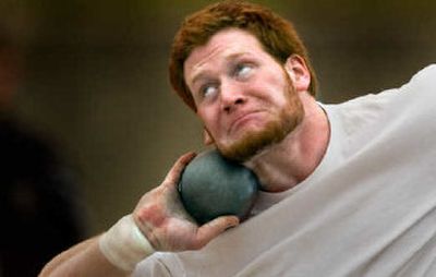 
Idaho's West Region contingent includes Russ Winger, fourth nationally in the shot put last year. 
 (File / The Spokesman-Review)