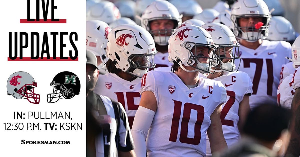 Live updates Washington State riding high into game against