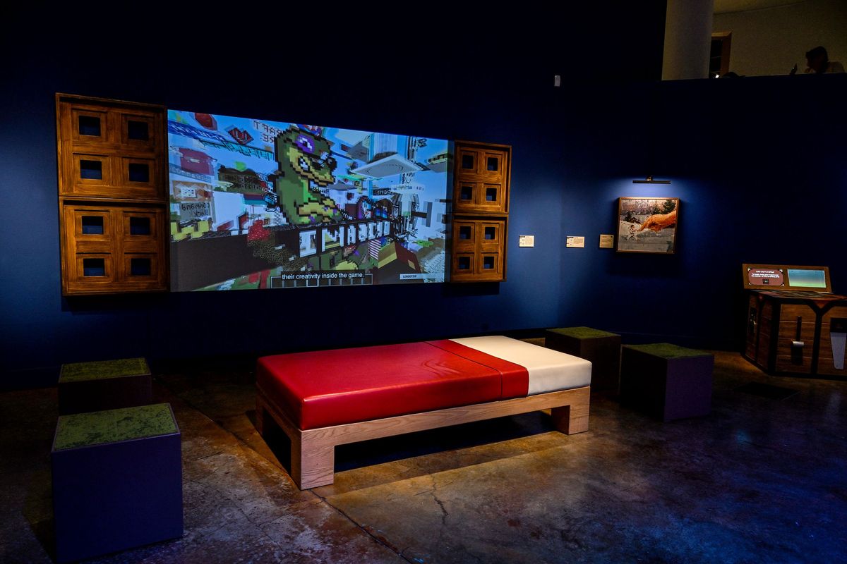 Minecraft: The Exhibition brings gaming to the real world at Seattle's  Museum of Pop Culture