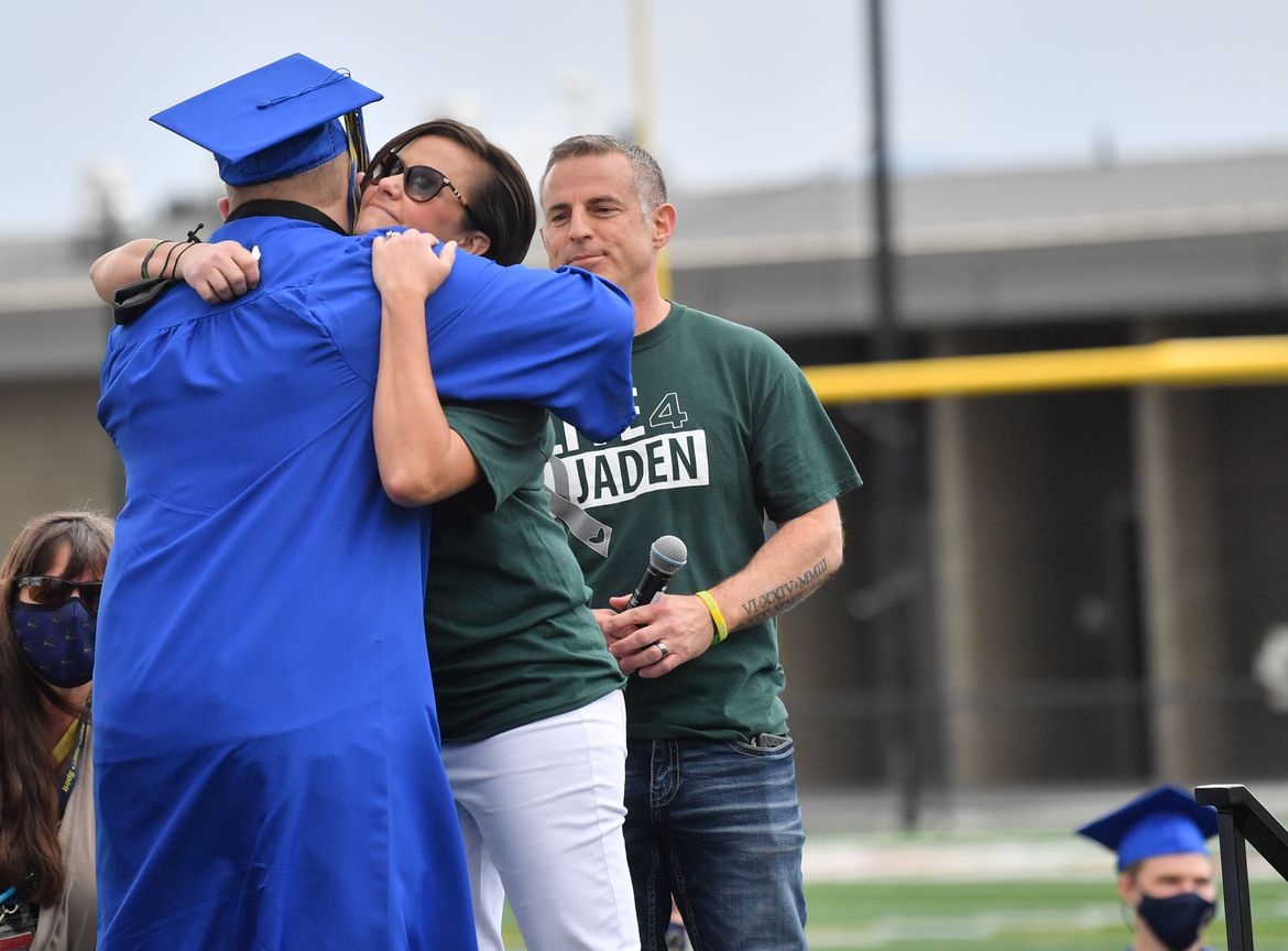 A special graduation for Mead High School senior Jaden Baer. April 22, 2021 The SpokesmanReview